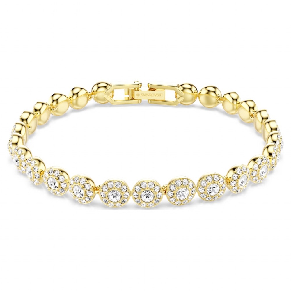 Swarovski Una Angelic Gold-Tone Bracelet NIB Retails:$219